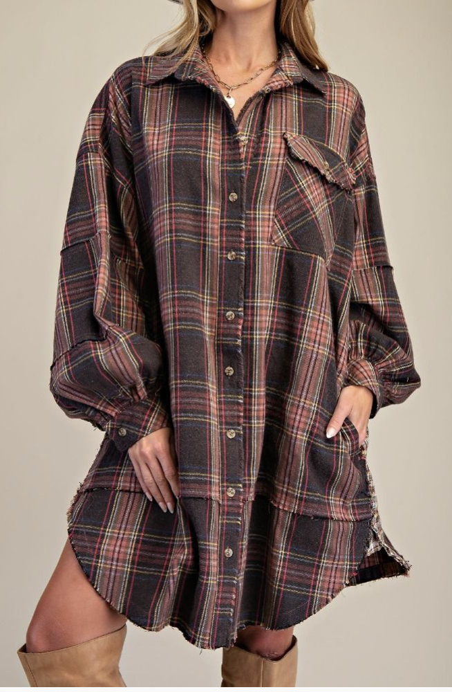 Pumpkin Patch Flannel Top