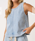 Sea Isle Denim Top