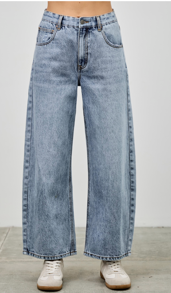 Saige Barrel Jeans