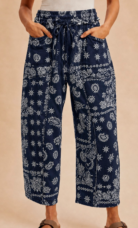 Honey Bandana Pants