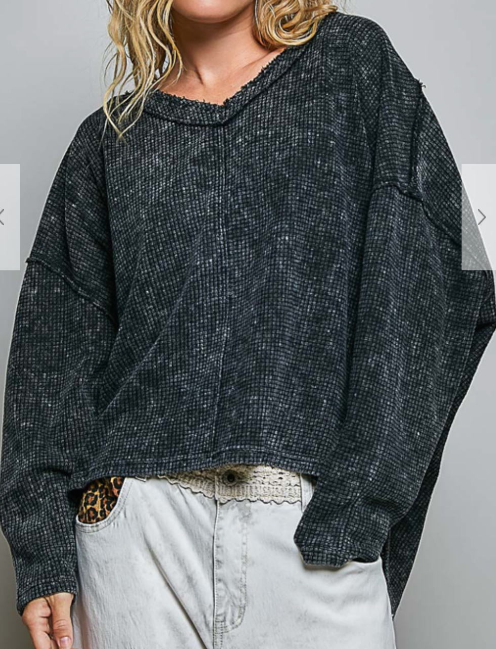 Casually Cute Top | Black