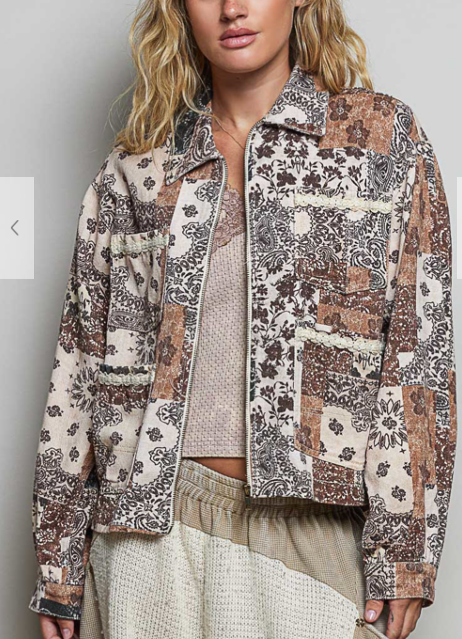 Fall For It Jacket | Paisley