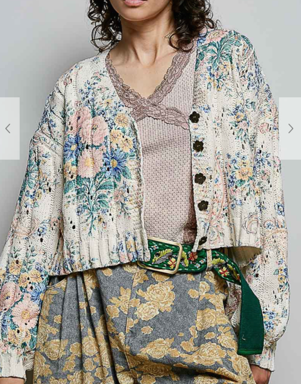 Syracuse Floral Sweater