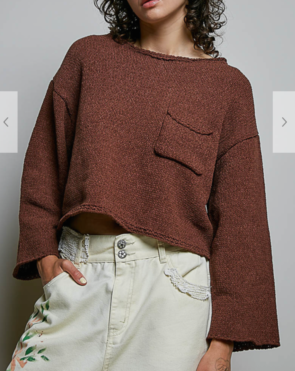 Magnolia Sweater | Brown