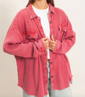 Cabo Thermal Shacket | Red