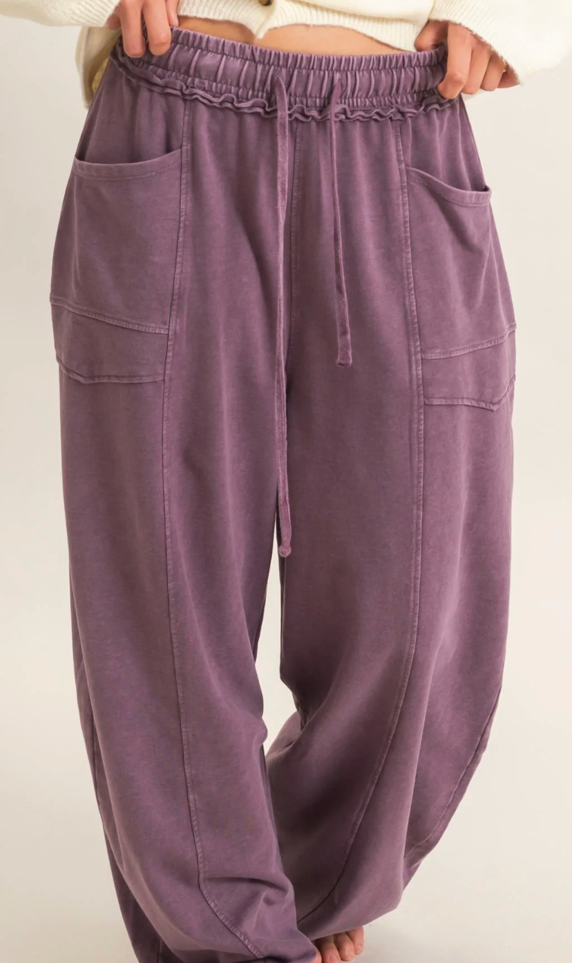 Road Trip Sweatpants | Cherry