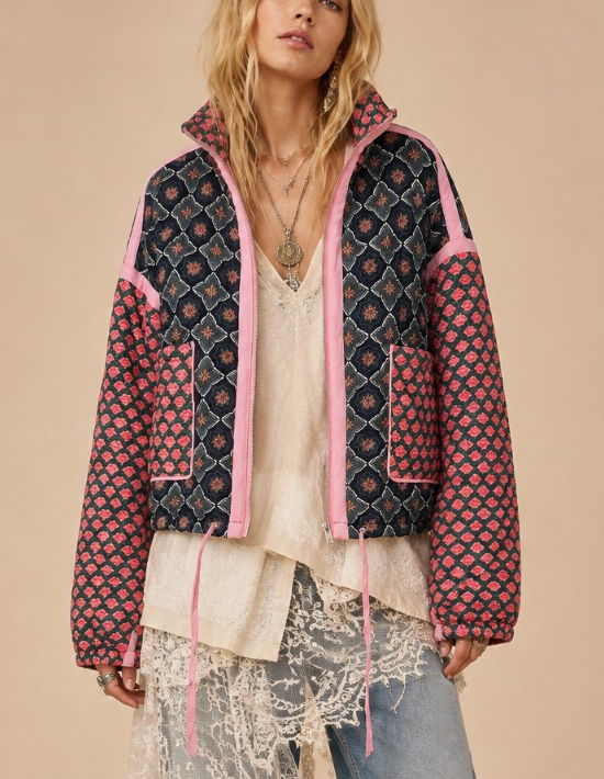 Rose Garden Quilted Jacket