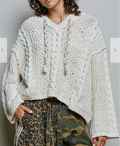 Downtown Hoodie | Cream