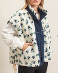 Sundance Sherpa Vest | Blue