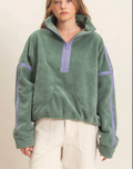 Summit Half Zip Pullover | Pistachio