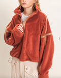 Summit Half Zip Pullover | Brick