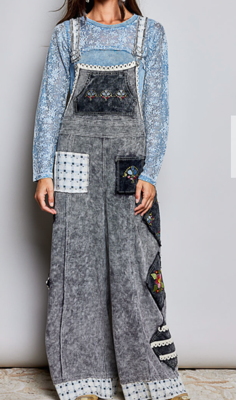 Stevie Overalls | Charcoal