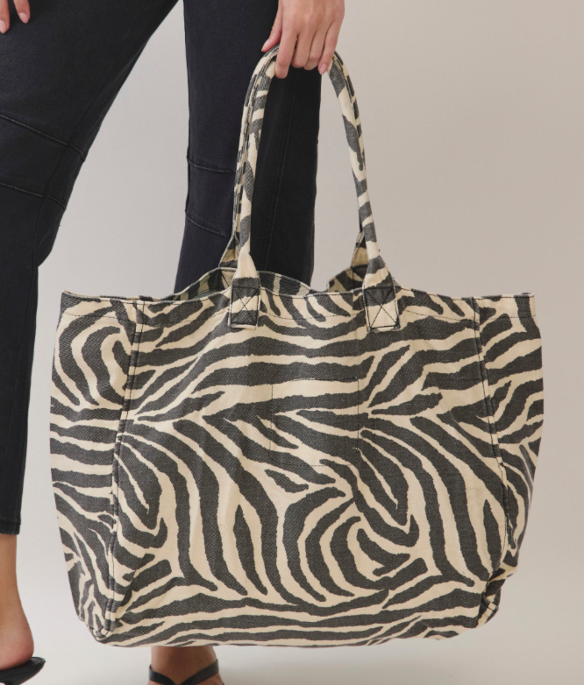 Zebra Print Tote