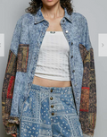 Hattie Denim Top