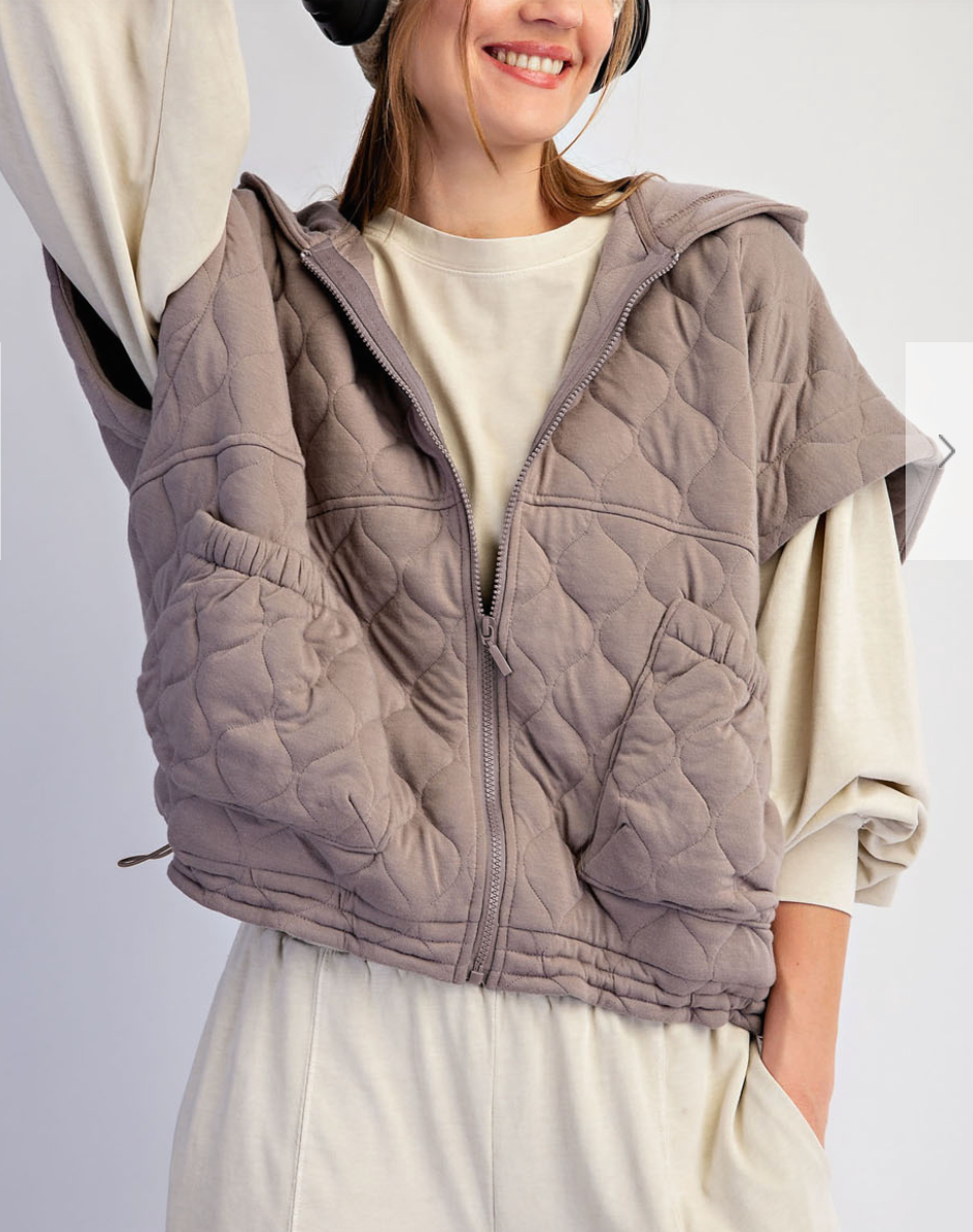 Evergreen Quilted Vest