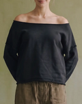 Delta Off Shoulder Sweatshirt
