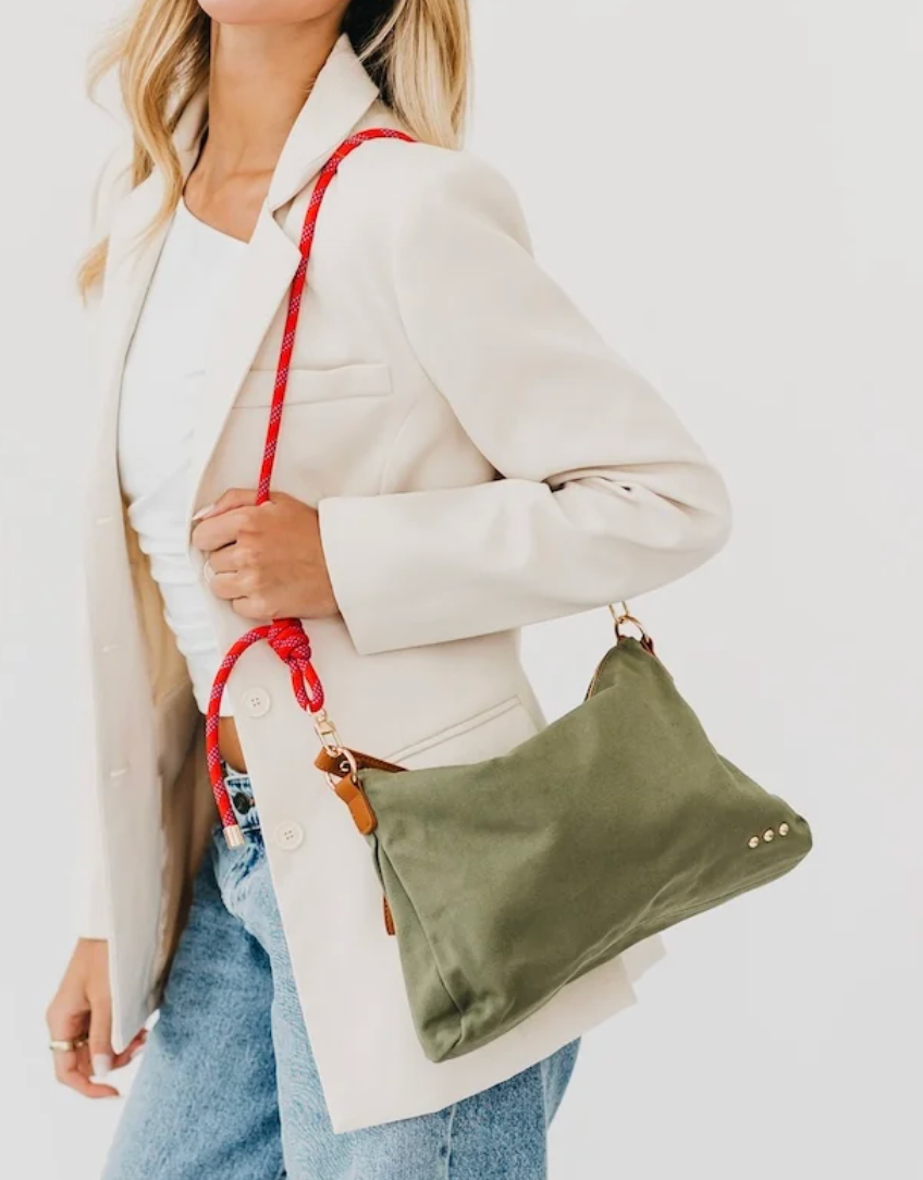 Cosette Canvas Bag | Olive