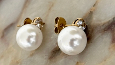 Mia Earrings | Gold