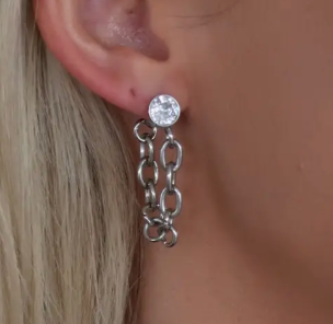 Ryleigh Earrings | Silver