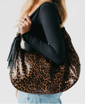 Hazel Hobo Bag | Leopard