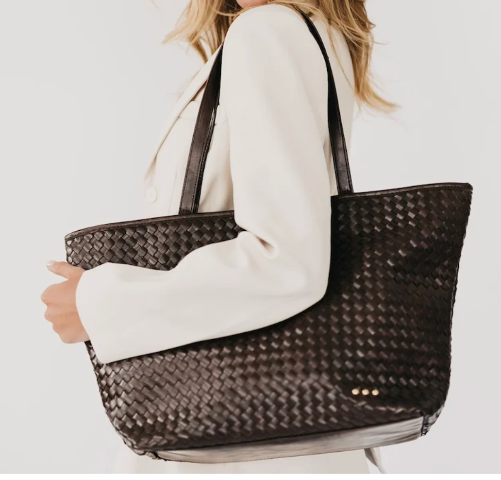 Tiffany Tote Bag | Chocolate
