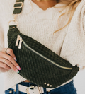 Susie Suede Bum Bag | Olive