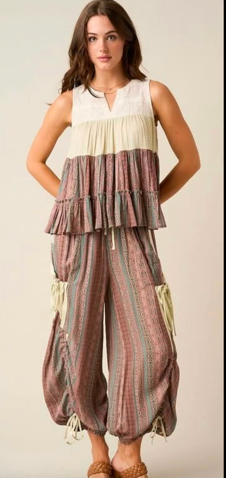 Wanderlust Boho Pants | Teal