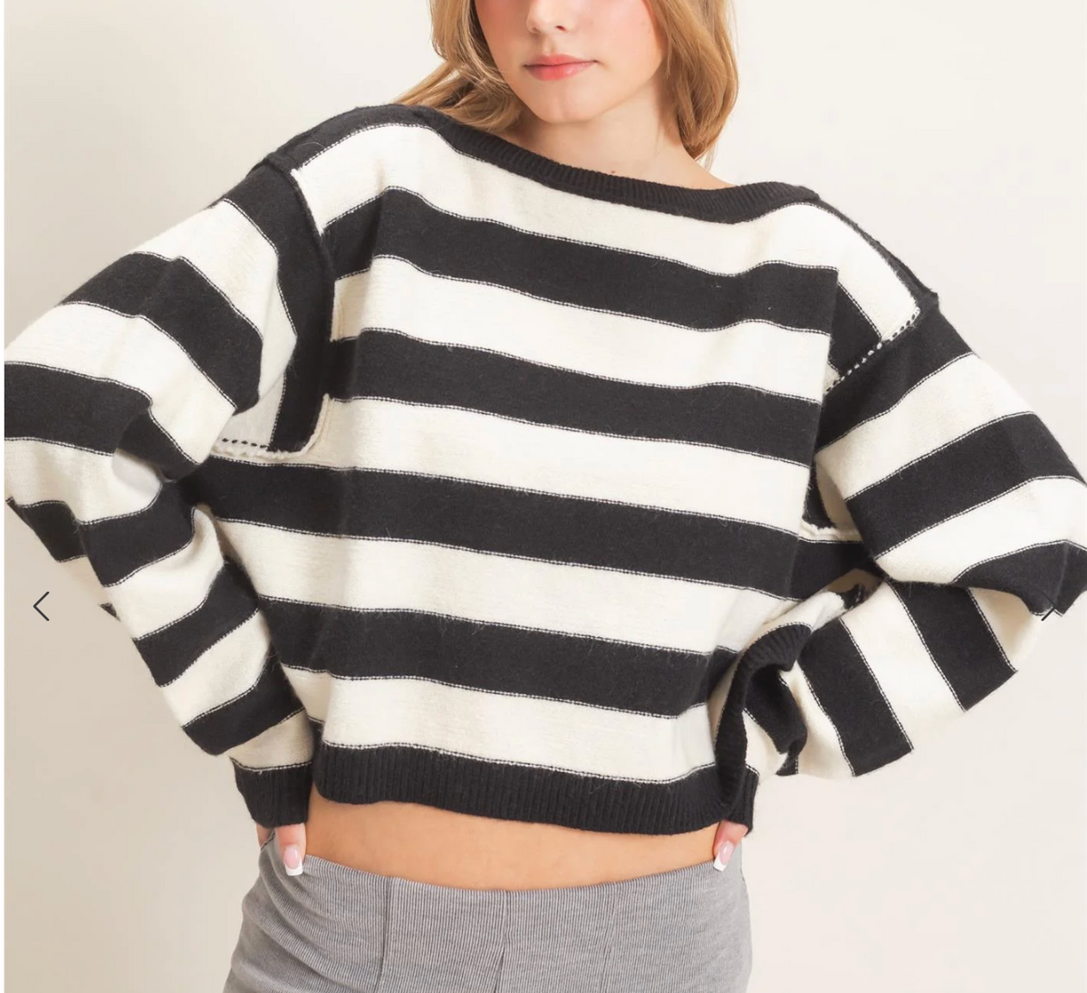 Marlow Striped Sweater