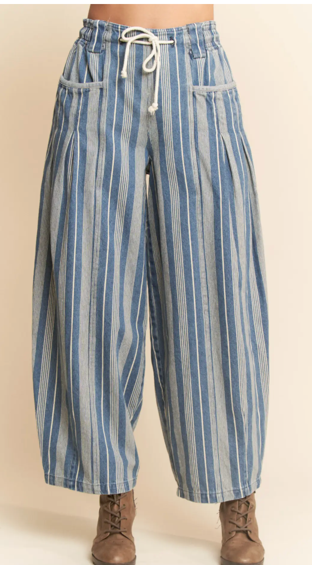 Lena Striped Pants