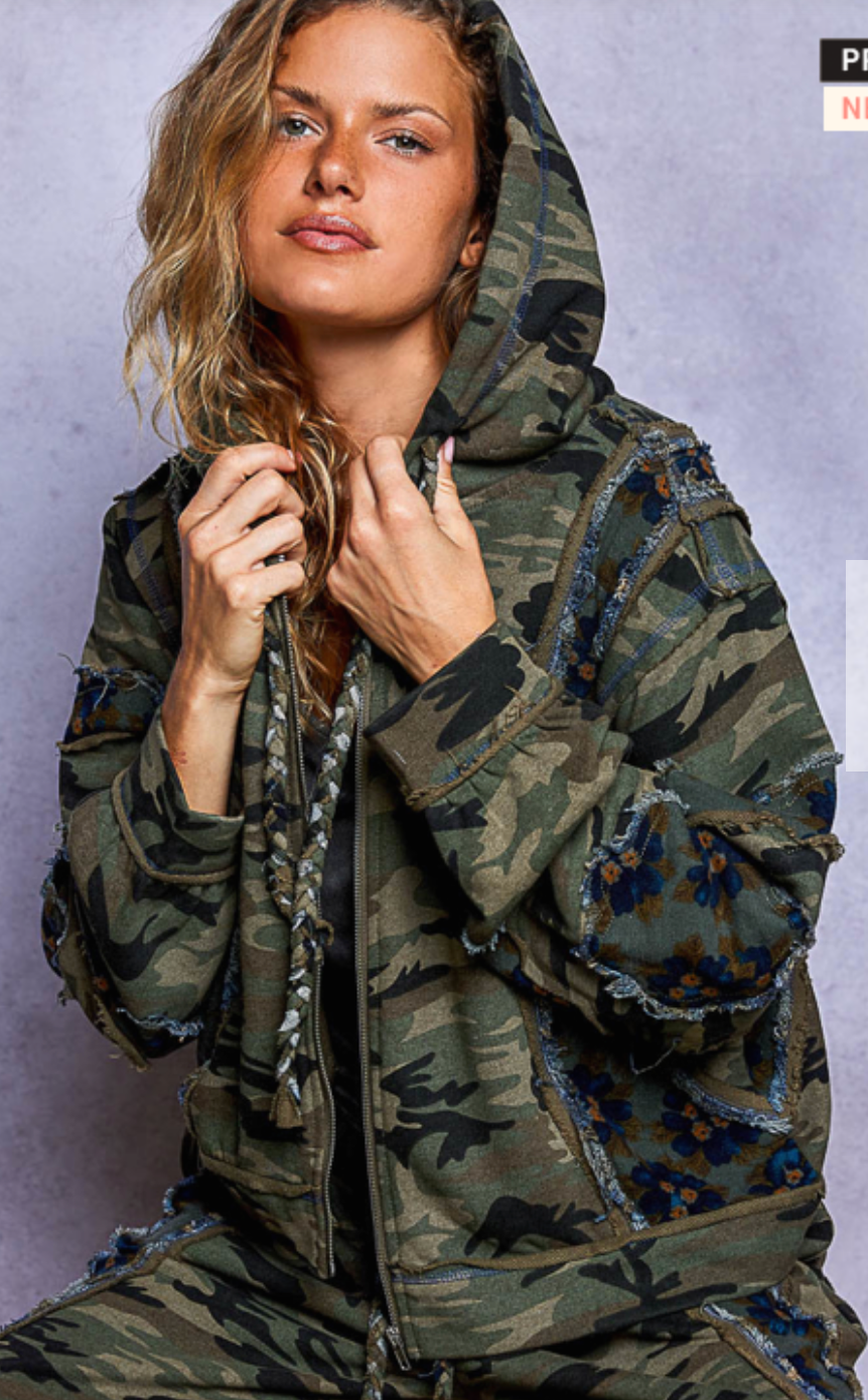 Elmer Zip Up | Camo