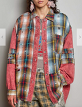 Marlow Button-Up Shirt | Scarlet Red Multi