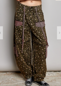 Sienna Wide Leg Pants | Coffee Floral