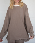 Dani Striped Top | Brown