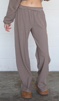Dani Striped Pants | Brown