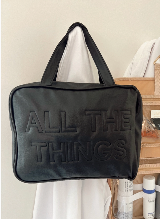 All The Things Toiletry Bag | Black