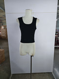 Clark Crop Tank Top | Black