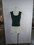 Clark Crop Tank Top | Dark Green