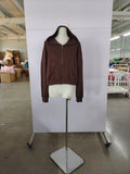 Exton Zip Up Hoodie | Brown
