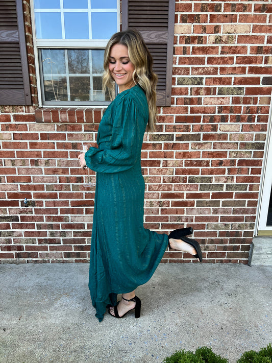 Holiday Party Maxi Dress FINAL SALE