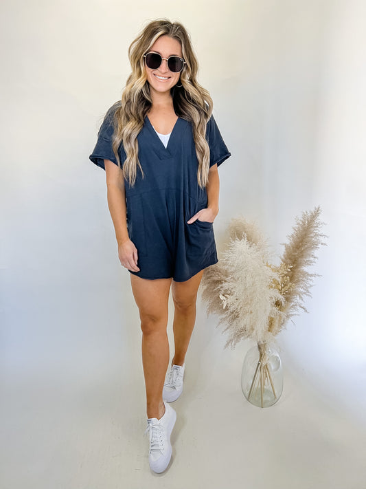 Travis Oversized Romper FINAL SALE