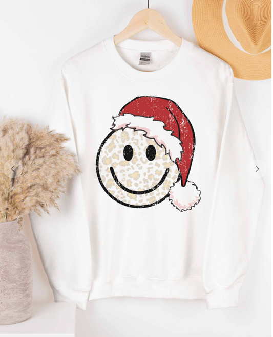 Smiley Santa Sweatshirt
